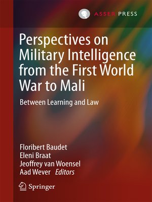 cover image of Perspectives on Military Intelligence from the First World War to Mali
